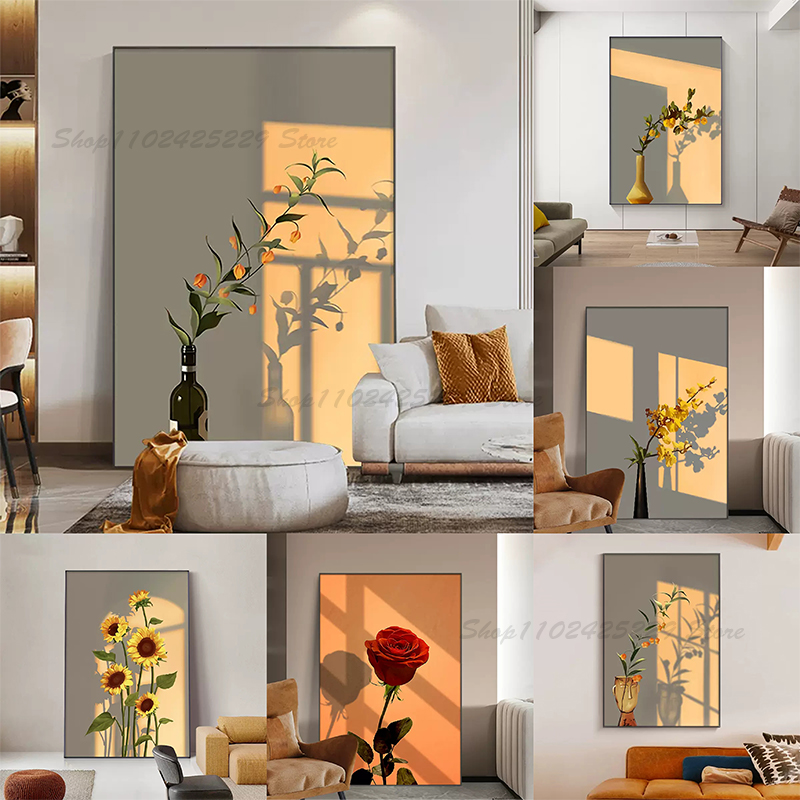 Sunset Light Leaves Flowers co - Korean Arts And Lifestyle recensione e prezzo